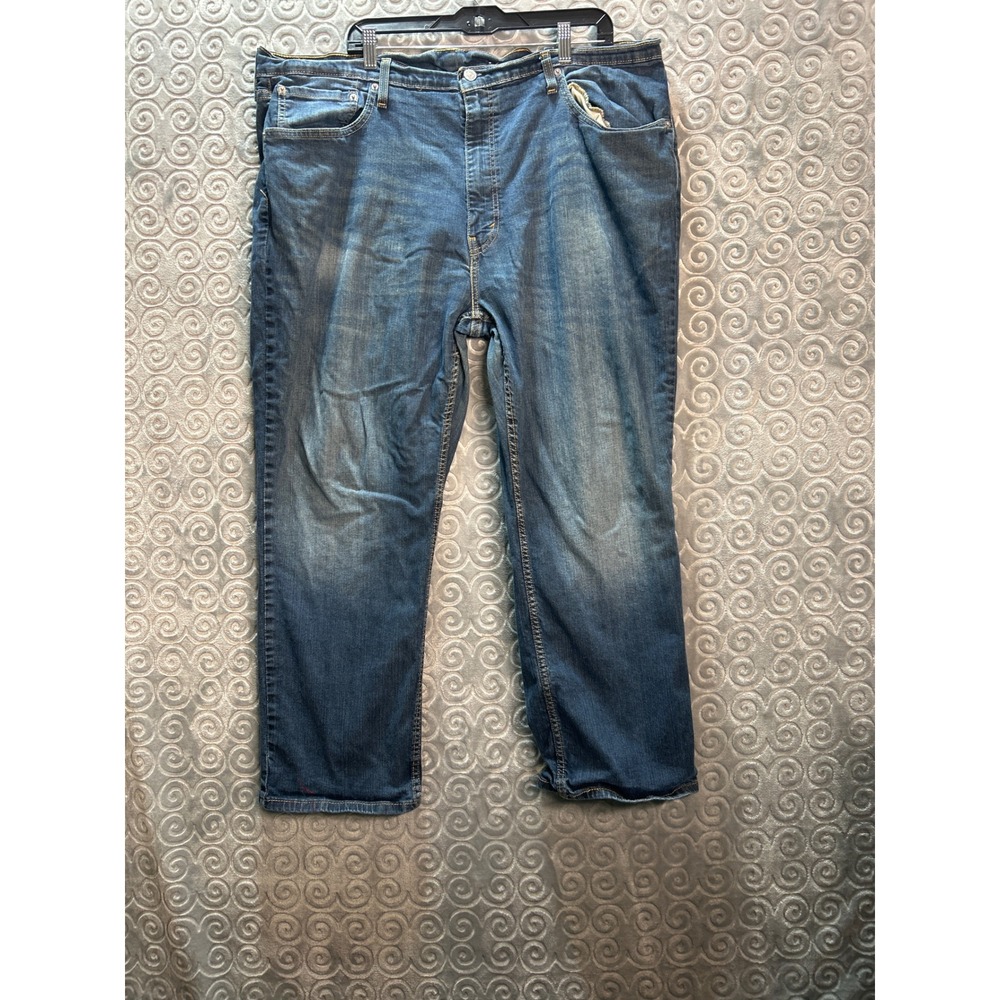 Levis Mens 541 Athletic Fit‎ Jeans W44 L30 Blue Denim Relaxed Stretch